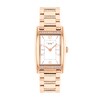 Thumbnail Image 1 of Ladies' Coach Reese Crystal Accent Rose-Tone IP Watch with Rectangular White Dial (Model: 14504317)
