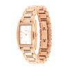 Thumbnail Image 2 of Ladies' Coach Reese Crystal Accent Rose-Tone IP Watch with Rectangular White Dial (Model: 14504317)
