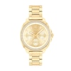 Thumbnail Image 1 of Ladies' Coach Kitt Crystal Accent Gold-Tone IP Chronograph Watch with Gold-Tone Dial (Model: 14504393)