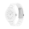 Thumbnail Image 2 of Ladies' Coach Kitt Crystal Accent White Ceramic Watch with White Dial (Model: 14504407)