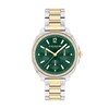 Thumbnail Image 1 of Ladies' Coach Kitt Crystal Accent Two-Tone IP Chronograph Watch with Green Dial (Model: 14504394)