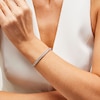Thumbnail Image 2 of 3 CT. T.W. Certified Lab-Grown Diamond Miracle Tennis Bracelet in Sterling Silver (F/SI2) - 7.25"