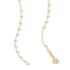 Thumbnail Image 3 of Diamond Accent Beaded Rosary Necklace in 10K Gold - 18.5"