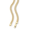 Thumbnail Image 3 of 5.5mm Diamond-Cut Franco Chain Necklace in Semi-Solid 10K Gold - 22”