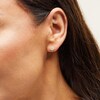 Thumbnail Image 2 of 1/4 CT. T.W. Multi-Diamond Frame Stud Earrings in 10K Gold