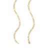 Thumbnail Image 3 of 4.0mm Concave Figaro Chain Necklace in Solid 10K Gold - 24”