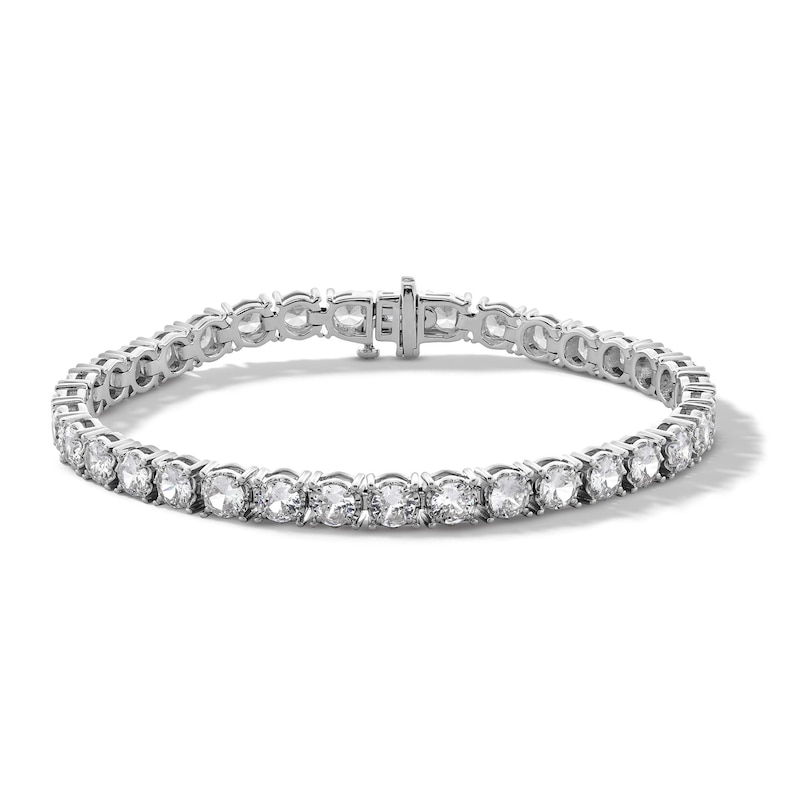 Main Image 1 of 8 CT. T.W. Certified Lab-Grown Diamond Tennis Bracelet in 10K White Gold (I/SI2)