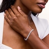 Thumbnail Image 2 of 5 CT. T.W. Certified Lab-Grown Diamond Tennis Bracelet in 10K White Gold (I/SI2)
