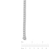 Thumbnail Image 3 of 5 CT. T.W. Certified Lab-Grown Diamond Tennis Bracelet in 10K White Gold (I/SI2)