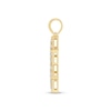 Thumbnail Image 2 of 1-3/8 CT. T.W. Diamond Star of David Necklace Charm in 10K Gold