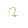 Thumbnail Image 2 of EFFY™ Collection Oval Blue Sapphire and 1/15 CT. T.W. Diamond Frame Pendant in 14K Gold