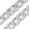 Thumbnail Image 2 of 12.2mm Hexagon Link Necklace in Solid Stainless Steel - 20"