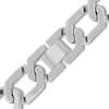Thumbnail Image 3 of 12.2mm Hexagon Link Necklace in Solid Stainless Steel - 20"