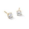 Thumbnail Image 1 of 3/4 CT. T.W. Certified Lab-Grown Diamond Solitaire Stud Earrings in 14K Gold (F/SI2)