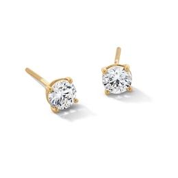 3/4 CT. T.W. Certified Lab-Grown Diamond Solitaire Stud Earrings in 14K Gold (F/SI2)