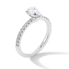 Thumbnail Image 3 of 1 CT. T.W. Pear-Shaped Certified Lab-Grown Diamond Engagement Ring in 14K White Gold (F/SI2)
