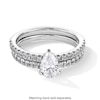 Thumbnail Image 5 of 1 CT. T.W. Pear-Shaped Certified Lab-Grown Diamond Engagement Ring in 14K White Gold (F/SI2)