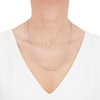 Thumbnail Image 2 of 2.4mm Glitter Rope Chain Necklace in Solid 14K White Gold - 18"