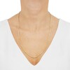 Thumbnail Image 3 of 3.0mm Glitter Rope Chain Necklace in Solid 14K Gold - 24"