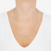 Thumbnail Image 2 of 3.0mm Glitter Rope Chain Necklace in Solid 14K White Gold - 22"
