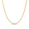 Thumbnail Image 1 of 4.4mm Glitter Rope Chain Necklace in Solid 14K Gold - 20”