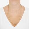 Thumbnail Image 3 of 5.5mm Glitter Rope Chain Necklace in Solid 14K Gold - 24”