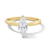 Thumbnail Image 1 of 1 CT. Marquise-Cut Certified Lab-Grown Diamond Solitaire Engagement Ring in 14K Gold (F/VS2)