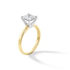 Thumbnail Image 3 of 1-1/2 CT. Princess-Cut Certified Lab-Grown Diamond Solitaire Engagement Ring in 14K Gold (F/VS2)