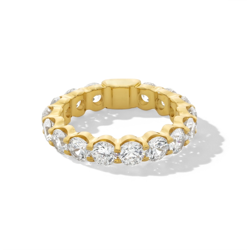 Main Image 1 of 4 CT. T.W. Certified Lab-Grown Diamond Eternity Band in 14K Gold (F/VS2)