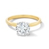 Thumbnail Image 1 of 1-1/2 CT. Certified Lab-Grown Diamond Solitaire Engagement Ring in 14K Gold (F/VS2)