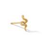 Thumbnail Image 1 of Snake Single Cartilage Stud Earring in 14K Gold