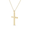 Thumbnail Image 3 of 2 CT. T.W. Certified Lab-Grown Diamond Cross Pendant in 14K Gold (F/SI2)