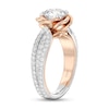 Thumbnail Image 2 of Enchanted Star Belle 2-1/4 CT. T.W. Certified Lab-Grown Diamond Rose Engagement Ring in 14K Two-Tone Gold (F/VS2)