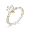 Thumbnail Image 1 of Enchanted Star Villains Evil Queen 2-1/5 CT. T.W. Heart Certified Lab-Grown Diamond Engagement Ring in Two-Tone Gold
