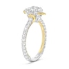 Thumbnail Image 2 of Enchanted Star Villains Evil Queen 2-1/5 CT. T.W. Heart Certified Lab-Grown Diamond Engagement Ring in Two-Tone Gold