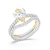 Thumbnail Image 6 of Enchanted Star Villains Evil Queen 2-1/5 CT. T.W. Heart Certified Lab-Grown Diamond Engagement Ring in Two-Tone Gold