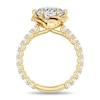 Thumbnail Image 4 of Enchanted Star Belle 3-7/8 CT. T.W. Certified Lab-Grown Diamond Rose Engagement Ring in 14K Gold (F/VS2)