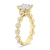 Thumbnail Image 2 of Enchanted Star Jasmine 2-3/4 CT. T.W. Princess-Cut Certified Lab-Grown Diamond Clover Engagement Ring in 14K Gold