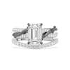 Thumbnail Image 7 of Enchanted Star Villains Maleficent 2-1/4 CT. T.W. Radiant Certified Lab-Grown Diamond Engagement Ring in White Gold