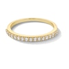 Thumbnail Image 1 of 1/5 CT. T.W. Lab-Grown Diamond Band in Sterling Silver with 18K Gold Plate