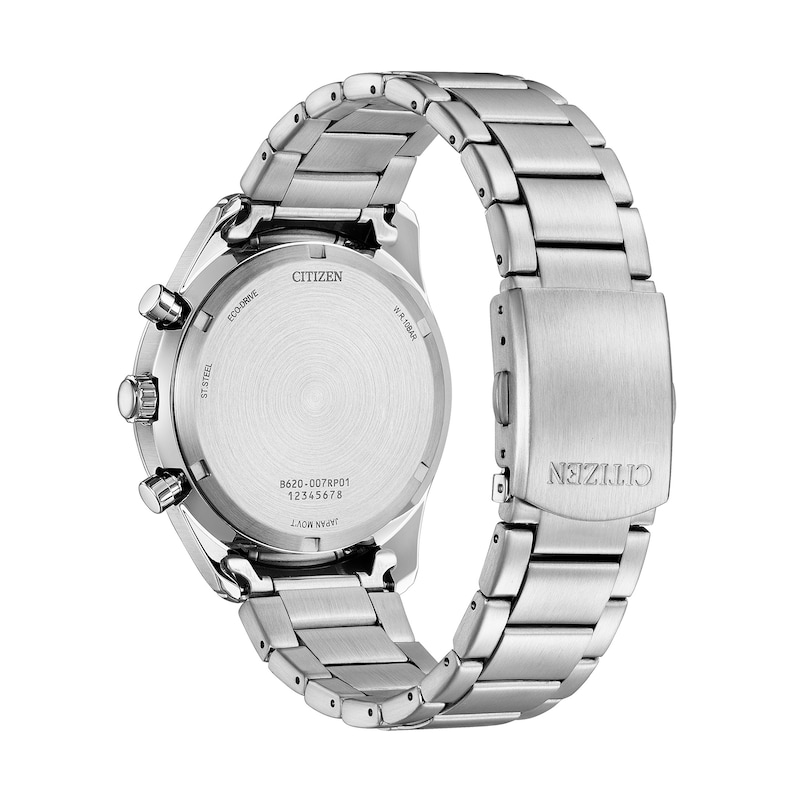 Main Image 3 of Men’s Citizen Eco-Drive® Casual Sport Chronograph Watch with White Panda Dial (Model: CA4600-89A)