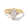 Thumbnail Image 1 of Vera Wang Love Collection 1-7/8 CT. T.W. Marquise-Cut Certified Lab-Grown Diamond Floral Engagement Ring in 14K Gold