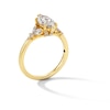 Thumbnail Image 3 of Vera Wang Love Collection 1-7/8 CT. T.W. Marquise-Cut Certified Lab-Grown Diamond Floral Engagement Ring in 14K Gold