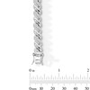 Thumbnail Image 4 of Diamond Accent San Marco Link Bracelet in Sterling Silver - 7.25”