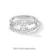 Thumbnail Image 5 of 1-1/2 CT. T.W. Oval Certified Lab-Grown Diamond Engagement Ring in 14K White Gold (I/SI2)