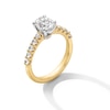 Thumbnail Image 3 of 1-1/2 CT. T.W. Oval Certified Lab-Grown Diamond Engagement Ring in 14K Gold (I/SI2)