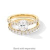 Thumbnail Image 5 of 1-1/2 CT. T.W. Oval Certified Lab-Grown Diamond Engagement Ring in 14K Gold (I/SI2)