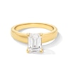 Thumbnail Image 1 of 2 CT. Emerald-Cut Certified Lab-Grown Diamond Solitaire Engagement Ring in 14K Gold (F/VS2)
