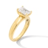 Thumbnail Image 2 of 2 CT. Emerald-Cut Certified Lab-Grown Diamond Solitaire Engagement Ring in 14K Gold (F/VS2)
