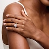 Thumbnail Image 2 of Vera Wang Love Collection 5-1/2 CT. T.W. Princess-Cut Certified Lab-Grown Diamond Engagement Ring in 14K White Gold